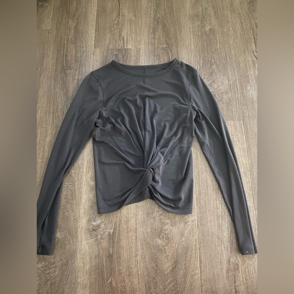 LULULEMON TIE UP SHIRT